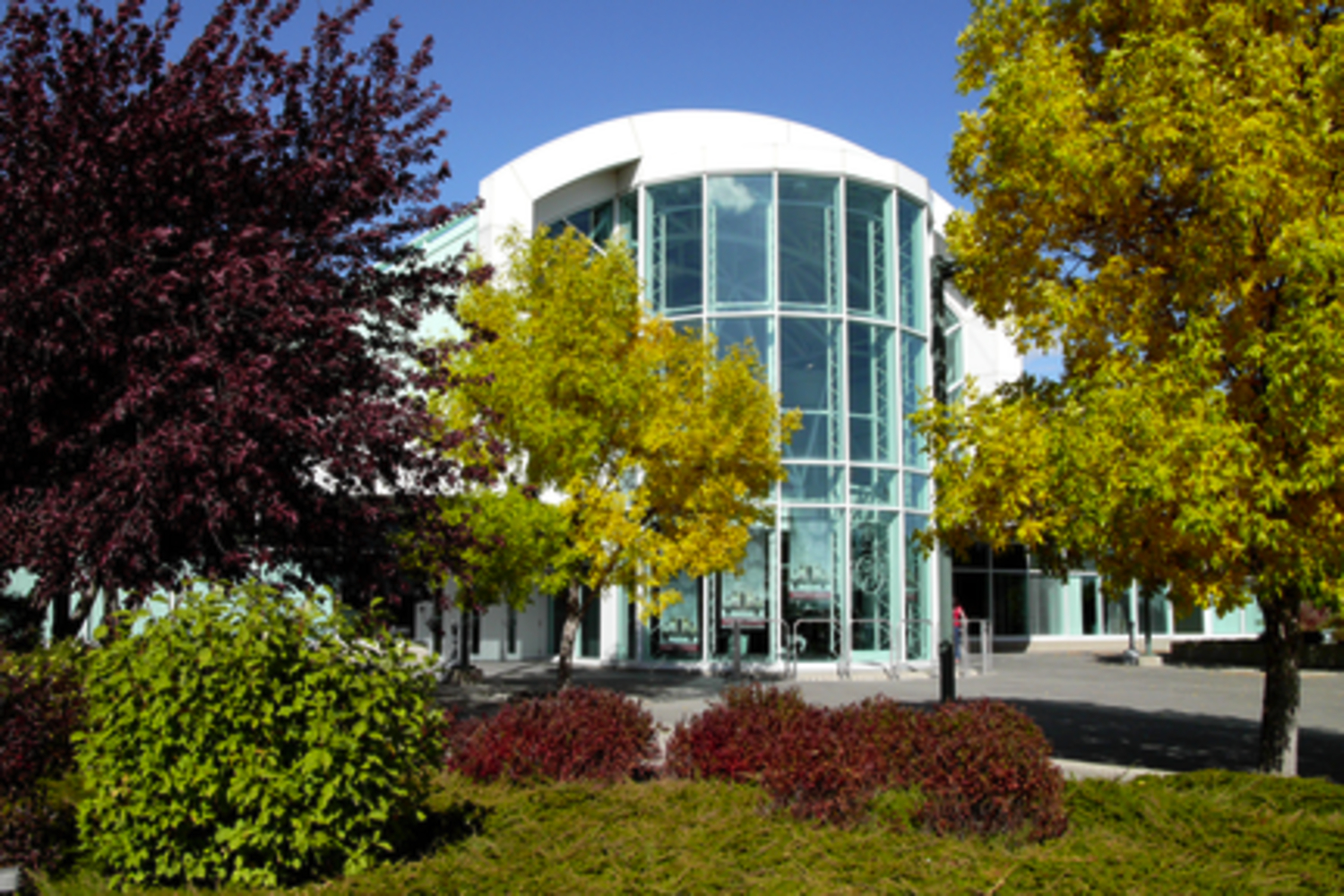 Reynolds Museum main entrance