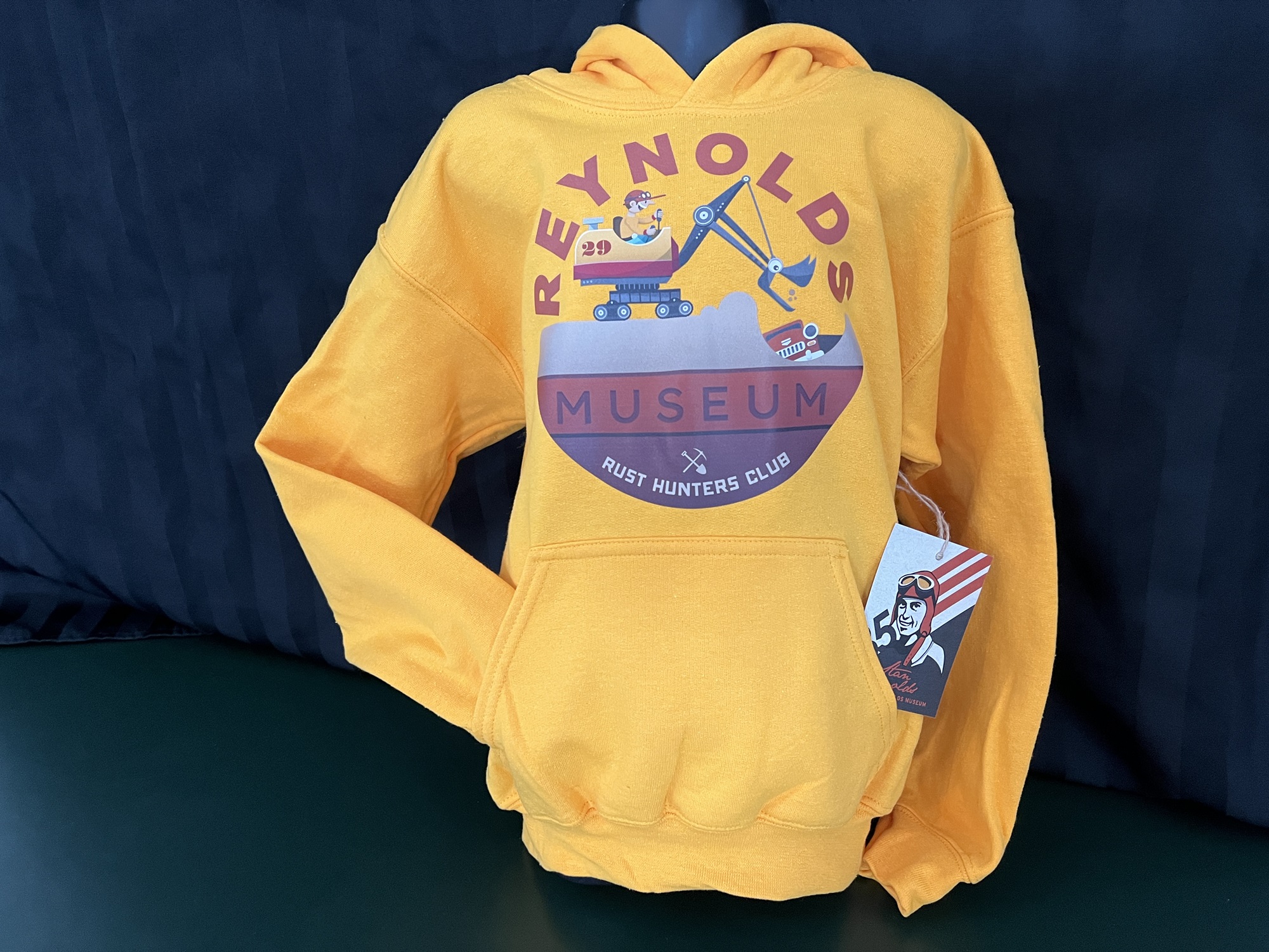 Youth Yellow Rust Hunters Club Hoodie