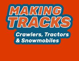 Logo for Making Tracks exhibition